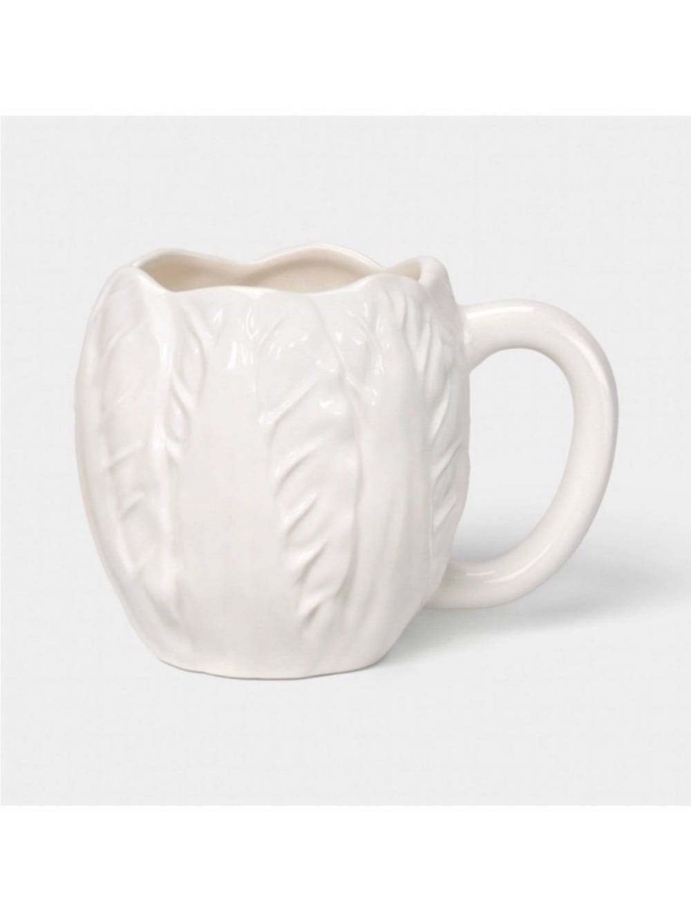 (Set of 2) White Radicchio Coffee mugs - Threshold